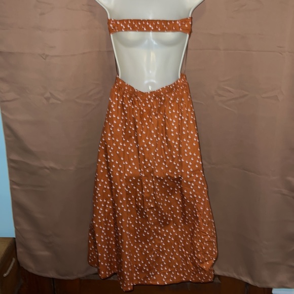 #617 ✅ polka dot midi dress - Picture 4 of 9